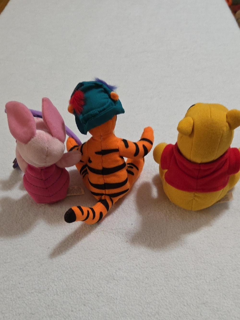 DISNEY WINNIE THE POOH , TIGGER AND PIGLET SET OF 3 STUFFED PLUSH TOYS - Picture 2 of 5